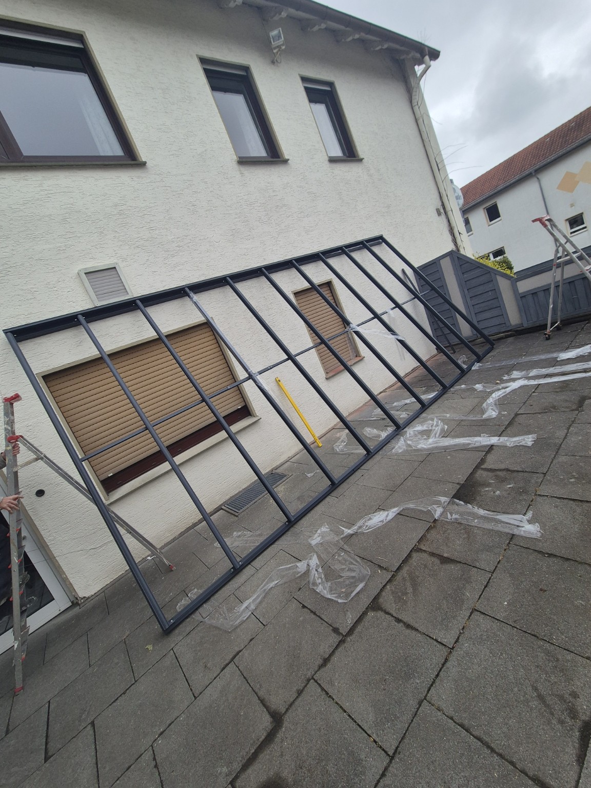 Pavillon – Demontage