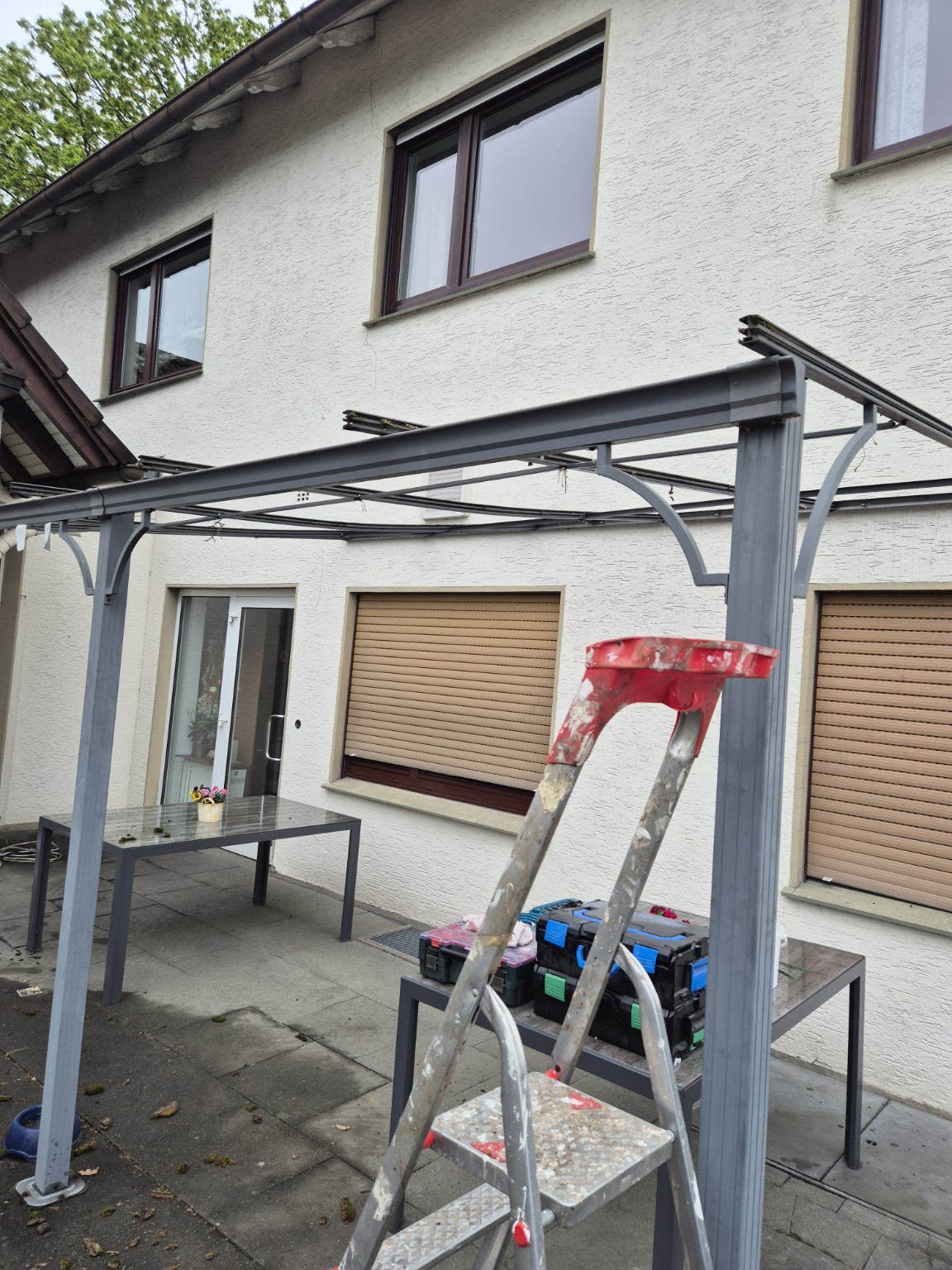 Pavillon – Neuerrichtung