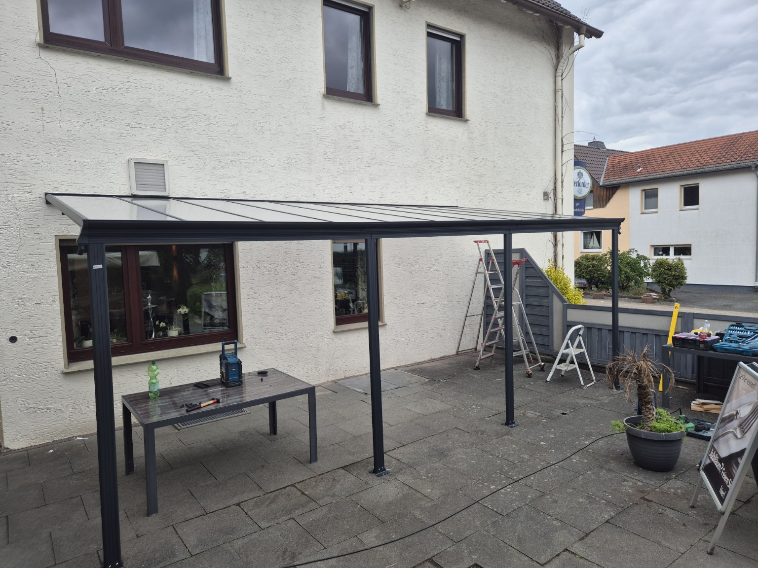 Pavillon – Fertigstellung
