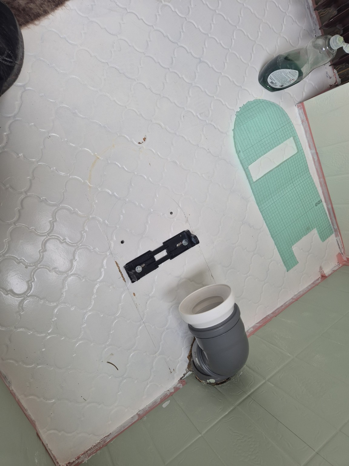 Austausch einer alten Toilette – Demontage